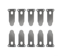 Lot de 10 composants de plaque de soupape pour tête de pompe de compresseur d'air utilisés pour les tâches d'entretien du compresseur à piston (F)