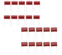 Lot de 10 condensateurs à film métallisé CBB22 105J 400 V 1UF P20 mm condensateurs à couche mince module générateur d'alimentation batterie démarreur moteur filtre condensateur de courant