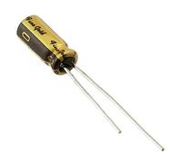 Lot de 10 condensateurs à filtre électrolytique 33 uF 63 V 8 x 11,5 mm Doré