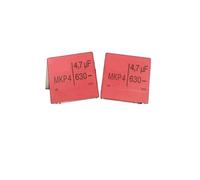 Lot de 10 condensateurs audio 630 V 4,7 UF P : 37,5 mm Film polypropylène Capacitor Capacitor Compteurs (10 pièces)