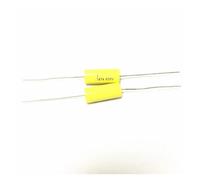 Lot de 10 condensateurs axiaux jaunes à film polyester 630 V 0,47 uF 630 V WWECCQIJ