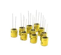 Lot de 10 condensateurs de haut-parleur sans électrode 100 V NP, fréquence de non-polarité 1 UF, 1,5 UF, 2,2 UF, 3,3 UF, 4,7 UF, filtre en polypropylène(10uF 10x16)