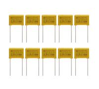 Lot de 10 condensateurs de sécurité MPX AC 275 V 0,22 uF en polypropylène