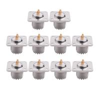 Lot de 10 connecteurs coaxiaux ? souder UHF SO-239 femelles de forme carr?e pour radio amateur