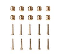 Lot de 10 connecteurs de frein de vélo olive et connecteur de tuyau de frein pour vélo Shimanos Avid Sram pièce de rechange (pour BH59)