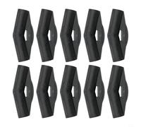 Lot de 10 connecteurs de jonction de poteau de tente pour réparation structurelle de tente de camping, convient pour les tunnels dôme et les types de tente (48 x 31,5)