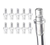 Lot de 10 connecteurs de tube de lait, pour système de lait NIVONA, connexion sécurisée, matériau ABS, transparent, hauteur 2,18 cm