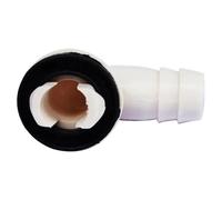 Lot de 10 connecteurs de tuyau de vidange pour climatiseur - 15 mm de diamètre - Unité externe - Connecteur de tuyau de sortie d'eau pour fenêtre, unité AC - Mini Split