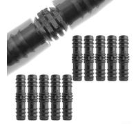 Lot de 10 connecteurs droits pour tuyau d'arrosage conçus pour microtubes d'irrigation goutte à goutte