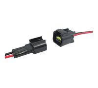Lot de 10 connecteurs électriques étanches à 2 broches avec câbles 16 AWG (mâle et femelle) pour voiture, camion, moto et marine