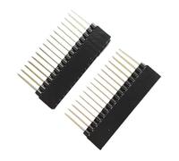 Lot de 10 connecteurs industriels PC104 2,54 mm, 2 x 5 broches, 10 broches, 13 broches, 16 broches, 20 broches, 25 broches, 32 broches, 40 broches, double rangée droite, PH11 mm, 12 mm(2x25P)