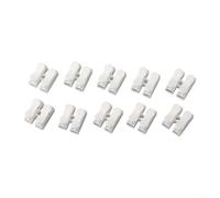 Lot de 10 connecteurs rapides CH2 - Bornes de câble à 2 broches pour bandes LED - Connexion de fil sans outil jusqu'à 300 W - Blocs de raccordement compacts 19,5 mm