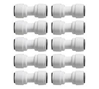 Lot de 10 connecteurs rapides pour robinet anti-fuite Installation simple pour purificateurs d'eau Joints de plomberie POM Haute durabilité