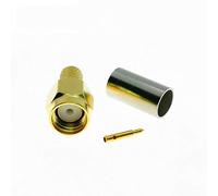 Lot de 10 connecteurs RG58 LMR195 RG142 RG400 RG223 RF, Broche mâle.