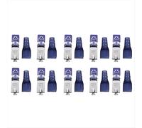 Lot de 10 connecteurs RJ45 CAT7 sans outil de sertissage 23/24 AWG A