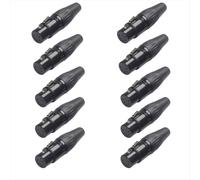 Lot de 10 connecteurs XLR 5 broches pour le soudage de divers câbles audio, femelles