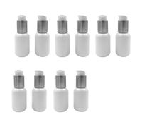 Lot de 10 conteneurs de rangement de 45 ml en ABS anti-déversement pour gel douche, shampooing, conteneurs de voyage