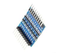 Lot de 10 convertisseurs de niveau logique bidirectionnel 3 V-5 V, 4 canaux avec régulateur de tension 3,3 V et protection contre l'inversion de polarité, pour UART IIC pour projets électroniques spi