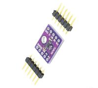 Lot de 10 convertisseurs de niveau logique bidirectionnel 3 V-5 V, 4 canaux avec régulateur de tension 3,3 V et protection contre l'inversion de polarité, pour UART IIC pour projets électroniques spi