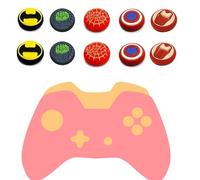Lot de 10 coques de protection analogiques pour manette de jeu sans fil en silicone antidérapant pour PS5/PS4/Xbox One/360/Nintendo Switch PRO