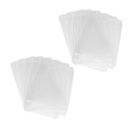 Lot de 10 coques de protection en plastique transparent pour cartouche de jeu N64