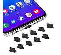Lot de 10 coques de protection USB C de type C pour iPhone 16, 15 Pro Max, Samsung Galaxy S24, S23, S22 Ultra S21 FE S20, Note 20, tous les appareils USB C et ordinateurs portables MacBook