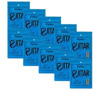Lot de 10 cordes en nickel pour guitare électrique Light 10-46 Durable | Alliage de nickel, ton long et clair, 10 ensembles Light 10-46, idéal pour le rock