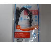 Lot de 10 Cordons USB 2.0 Type A male vers Mini B male 1.8M MP3 Appareil photos