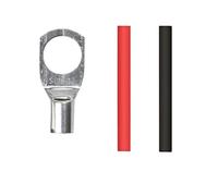 Lot de 10 cosses de câble en cuivre S16-6/8/10/12, connecteurs à sertir avec gaine thermorétractable 2:1(SC16-10)