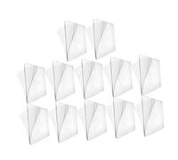 Lot de 10 coussinets adhésifs de rechange transparents pour cuisine, salle de bain, étagère de douche, crochets adhésifs sans clou (autocollant double face)