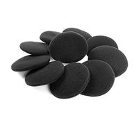 Lot de 10 coussinets de rechange compatibles avec casque Sennheiser EPOS PC 2 Chat, PC 3 Chat, PC 5 Chat, PC 7 USB, PC 8 USB
