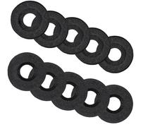 Lot de 10 coussinets de rechange en mousse pour casque Plantronics HW251N, HW261N, HW510, HW520, Blackwire C320, 3210, 3220, 3320, Jabra PRO 920, Biz 2300, GN2000