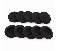 Lot de 10 coussinets de rechange en mousse pour écouteurs Logitech H600, H330, H340, Sony MDR-G45LP, DR-220DPV, MDR-G45, IF240R, etc. 60 mm