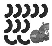 Lot de 10 coussinets de support d'haltères pour haltères - Pièces de rechange pour équipement d'exercice physique - Accessoire pour un rangement sécurisé