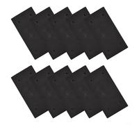 Lot de 10 coussinets en mousse pour ponceuse compatibles avec 4510 9035 9045, tampon de rechange standard pour feuilles et rouleaux adhésifs, noir (9045)