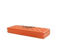 Lot de 10 Coussins siège imperméables en Mousse for Camping, Pique-Nique, randonnée, Alpinisme, Trekking, Stade, Gradins, extérieur(Orange)