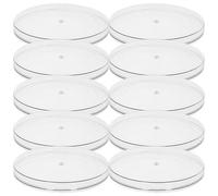 Lot de 10 couvercles fraîcheur de 6,8 cm en plastique pour bocaux Weck avec embouchure RR60/6 cm