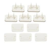 Lot de 10 couvercles pour prises de sécurité pour la maison du bébé | Couvertures de prises de sécurité pour , protections de prises à l'épreuve des , couvertures de prise