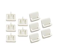 Lot de 10 couvercles pour prises de sécurité pour la maison du bébé | Couvertures de prises de sécurité pour , protections de prises à l'épreuve des , couvertures de prise