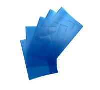 Lot de 10 couvertures de cahier d'exercice Bleu givré 22,8 x 17,8 cm