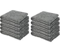 Lot de 10 Couvertures de Déménagement 200x150 cm - 300 g/m² - Protection Meubles et Objets Fragiles Idéales pour Transport et Stockage
