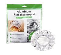Lot De 10 Couvre Plat Reutilisable, Charlotte Aluminium Alimentaire Extensible, Charlotte Alimentaire Reutilisable - Isolants Thermiques, Pour Conserver Fraîcheur, Cuits Au Four, Restes Et Stockage