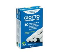 Lot de 10 Craies blanches GIOTTO ROBERCOLOR LYRA