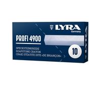 Lot de 10 Craies stéatite PROFI 4900 Métal chaud LYRA