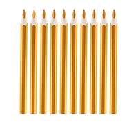Lot de 10 crayons de charpentier solides pour travaux de construction, porte-mines de rechange pour le marquage des planchers en bois, l'architecte, le dessin, les fournitures de peinture