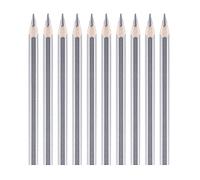 Lot de 10 crayons de charpentier solides pour travaux de construction, porte-mines de rechange pour le marquage des planchers en bois, l'architecte, le dessin, les fournitures de peinture