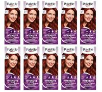 Lot de 10 crèmes de couleur intense Palette 6-88 (RI5) - Rouge intense - Boîte complète - Avec feuille d'instructions en anglais (français non garanti)