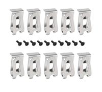 Lot de 10 crochets de ceinture de rechange en métal pour DHP480 DHP482 HP457 HP347 TD127 TD126 Clip de ceinture en acier inoxydable