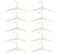 Lot de 10 crochets pratiques en bois résistants pour vêtements de bébé, accessoires de garde-robe pour enfants, poignées pour un usage quotidien