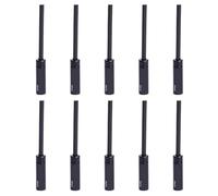 Lot de 10 de câble de frein - de câble de vélo - Pointe d'extrémité de câble de frein - Sertissage étanche - Câble résistant à la rouille - d'extrémité avec protection contre
